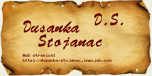 Dušanka Stojanac vizit kartica